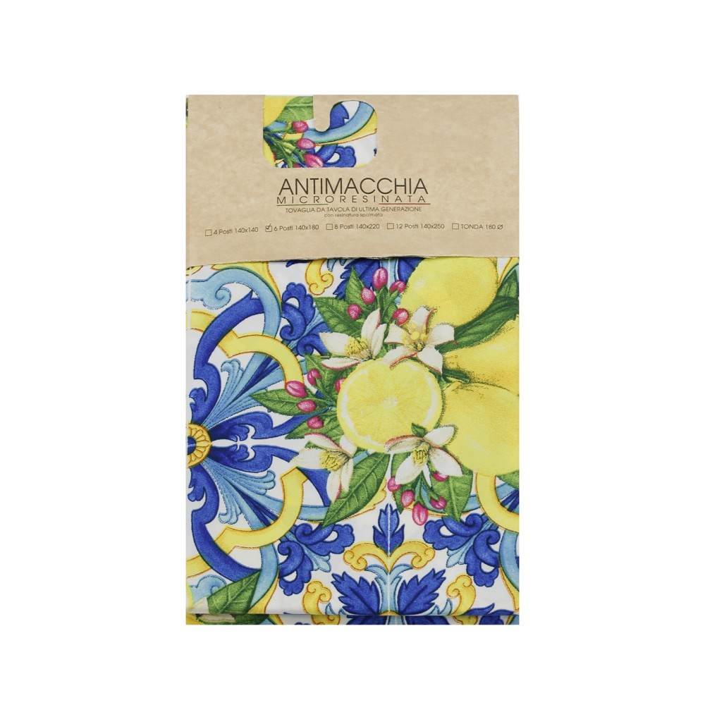 Tovaglia Stampato Biancheria Sorrento Tov Mae - evabiancheria